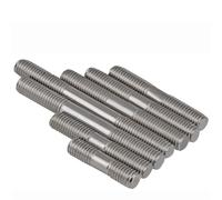 Threaded Rod M3 X0.5 50mm - 200mm Metric 304 Stainless Steel Double End Threaded Stud Bolts Screw Rod(M3X60mm-20pcs)