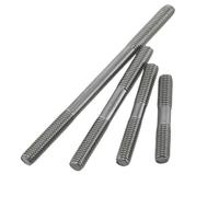 Threaded Rod M4 M4*190 M4x190 M4*200 M4x200 M4*250 M4x250 304 Stainless Steel 304ss Screw Headless Double End Thread Rod Bolt Stud(2Pcs M4x250)