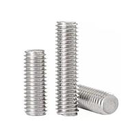 Threaded rod M5 Full Rod Metric Thread Bolts Sticks 16 20 100 110 120 130 200 250 300 500mm Long 304 Stainless Steel(M5x370mm 2pcs)