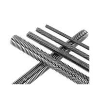 Threaded Rod Pure Titanium Bolt Bar Rod Studding M3 M4 M5 M6 M8 M10 M12 M14 M16 M18 M20 M22 M24 Metric Full Threaded(M4x18mm)