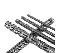 Threaded Rod Pure Titanium Bolt M3 M4 M5 M6 M8 M10 M12 M14 M16 M18 M20 M22 M24 Metric Full Threaded Bar Studding Rod(M22x500mm 1pc)