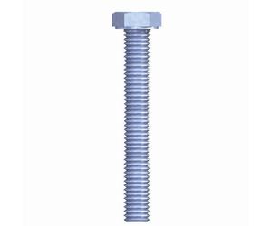 Threaded screws 6-sided 6x20 200pcs Hexagon screws Screws DIY Nails