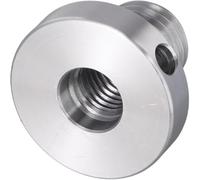 Threaded Spindle Adapter for Wood Lathe Chuck 18mm 25mm 33mm Steel Fitting Connector Compatible with Woodturning Machines and Carpentry Workshop Tools(25mm to 18mm). Optimized for Woodturning, Sp...