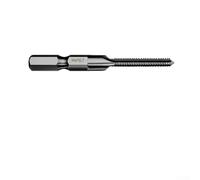 Threaded Tap Drill Bit with Hex Shank HSS 6542 Metric Tap for Screwing and Tapping Wood Plastic Aluminum Tin Magnesium Alloy Workpieces Thickness Up to 5mm (4mm)