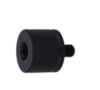 Threaded Tripod Adapter - 1/4 to M6 Conversion Connector, Compact Mounting Screw | Lightweight Attachment Nut for Monopods, Stabilizers, LED Rigs, Action Cams, Studio Arms, Filmmaking Equipment