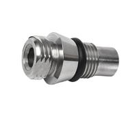 Threaded Tube Connection Screw in Stainless Steel | Metric External Thread Structure, Stainless Steel Construction, Hexagonal Wrench Flats, Coffee Machine Repair