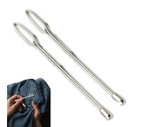 Threader Tool -6.7cm 2pc Practical Elastic Cord Threader Set | Pull Through Needle For Sewing | Durable Sewing Tool Suitable For Waistbands, Drawstrings, Crafts, DIY Projects, Fabric Repair & Daily St