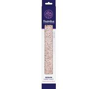 Threaders Sequin Fabric, Rose Gold/Gold, One Sheet