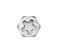 Threading Die Hexagonal American die 1/4 5/16 3/8 7/16 1/2 9/16 UNC UNF UNEF 12-32 Teeth(9/16-24UNEF)