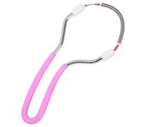 Threading Hair Removal, 4.1x2.1 Inch Stainless Steel Spring Threading Tool with Comfortable Grip, Portable Manual Face Hair Remover for Women Upper Lip, Chin, Cheeks and Neck.