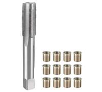 Threading Tool Kits Sparks Plug Thread with M14x1.25 Inner Inserts and 16x1.25 Tap Sparks Plug Metal Thread Repair Kits