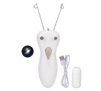Threading Tool With Safe And Gentle Operation, Cordless Operation Facial Hair Removal Device That Doubles As A Face Massager For Painless Hair Removal