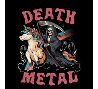 Threadless - Death Metal Unisex T-Shirt - Black - 5XL