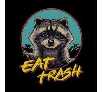 Threadless - Eat Trash Unisex T-Shirt - Black - L