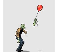 Threadless - Happiness Is Fleeting Unisex T-Shirt - Grey - L