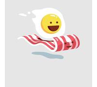 Threadless - Magic Bacon Ride Unisex T-Shirt - Grey - S