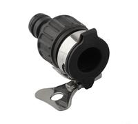 Threadless Tap Adaptor for Indoor Faucets Designed for Click Connect Hose Systems and Compatible with Standard Hose Diameter Sizes