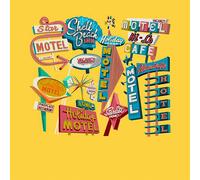 Threadless x IWOOT Hotel Motel Unisex T-Shirt - Yellow - XXL