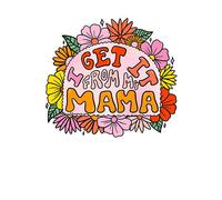Threadless x IWOOT I Get It From My Mama Women's T-Shirt - White - 4XL