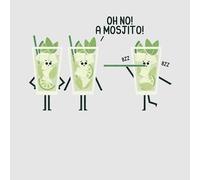 Threadless x IWOOT Mosjito Hoodie - Grey - XXL