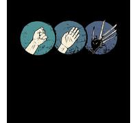 Threadless x IWOOT Rock Paper Scissorhands Men's T-Shirt - Black - S