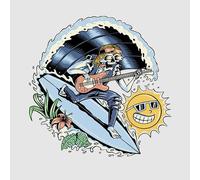 Threadless x IWOOT Surf Rock Unisex T-Shirt - Grey - 5XL