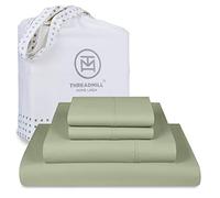 Threadmill Home Linen 800 Thread Count 100% Cotton Extra Long Deep Pocket Sateen Weave 4 Piece King Sheet Set