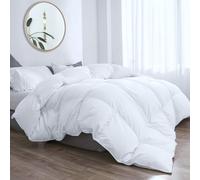 Threads For Bed 13.5 tog Single Size Duvet Cotton Cover, Feather and Down Super Warm Duvet with Double Stitch with Piping and Box Quilting, Machine