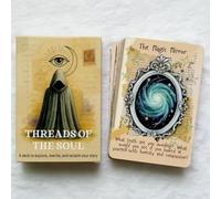 Threads of The Soul Oracle Deck, 50 Cards for Personal Reading, Tarot Card Game, 12x8cm, Ages 14+
