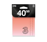 Three £10 40GB PAYG Sim