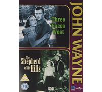 THREE 3 FACES WEST SHEPHERD OF THE HILLS John Wayne DVD Movie UK Brand New R2