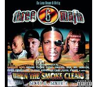 THREE 6 MAFIA - WHEN THE SMOKE CLEARS - CD - G3z