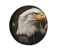 Three American Eagles Spare Tire Cover Wheel Tire Covers,Waterproof Dust-Proof Tire Covers Protector Universal Fit For Trailer Rv Suv Truck Camper 16 Inch