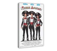 Three Amigos Steve Martin Chavy Chase Martin Short Canvas Poster Wall Art Decor Print Picture Paintings for Living Room Bedroom Decoration Frame-style 12x18inch(30x45cm)