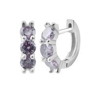 Three and Zircon Earrings The Perfect Combination Of Fashion And A Gorgeous Accessory To Light Up Every Important Moment Square Earrings For Men, one size, Zinc alloy, No Gemstone