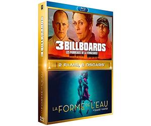 Three Billboards Outside Ebbing, Missouri + The Shape of Water [2Blu-Ray] [Region B] (English audio. English subtitles)