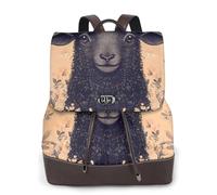 Three black sheep Ladies Travel Fashion Back Pack,Casual backpack,Print Women's leather backpack for Work