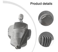 Three-Blade Multi-Function Pipe Repair Bit - Tapping, Drilling, Expanding for PPR Fittings - Hexagonal Shank HSS Drill Bit, 20 mm / 25 mm / 32 mm (1 inch (32MM))