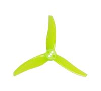 Three-bladed Propeller 2in 2.5in 3in PC Material 4525 3630 3525 3520 4023 Compatible With Automotive Motorcycle Parts(2pairs 3525 YELLOW)
