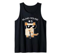 Three Blind Mice Costume Funny Pixel Matching Outfit #3-3 Tank Top