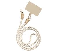 Three Braid Phone Tethers Soft Flexible Mobile Accessory Strap 115cm For Secure Attachment To Backpacks Electronics Three Strand Braid Keychains Lanyard