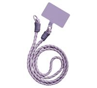 Three Braids Phone Tethers Soft Flexible Mobile Accessory Strap 115 cm for Secure Fastening to Backpacks Electronic Phone Cable Made of Strong Polyester
