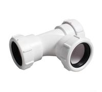 Three-Branch PVC Fitting for 40mm Drain Lines Delivering Stable Hydraulic Performance and Resistance to Pressure Variance