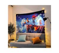 (Three Brothers by the Sea, ?150x130?) Anime hanging cloth One Piece Naruto Internet celebrity rental room decoration decorative wall cloth tapestry