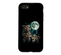 Three Calling Owls Under Full Moon Sky Case for iPhone SE (2020) / 7/8