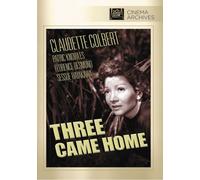 THREE CAME HOME NEW REGION 1 DVD