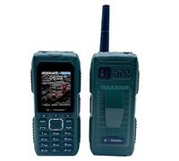Three Cards Three Standby Outdoor Mobile Phone, With pull-out Booster Signal Antenna and Waist Clip (Green)