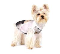 Three Cats Cotton Sleeveless Dog Tee Shirt Pet Vest Apparel Printed Lightweight T-Shirts For Small