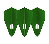 Three champagne ring corresponding flight L Brett Shape Green