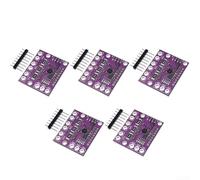 Three channel INA3221 current and voltage monitoring sensor module for accurate power management with I2C interface and system for proactive system monitoring (purple board)